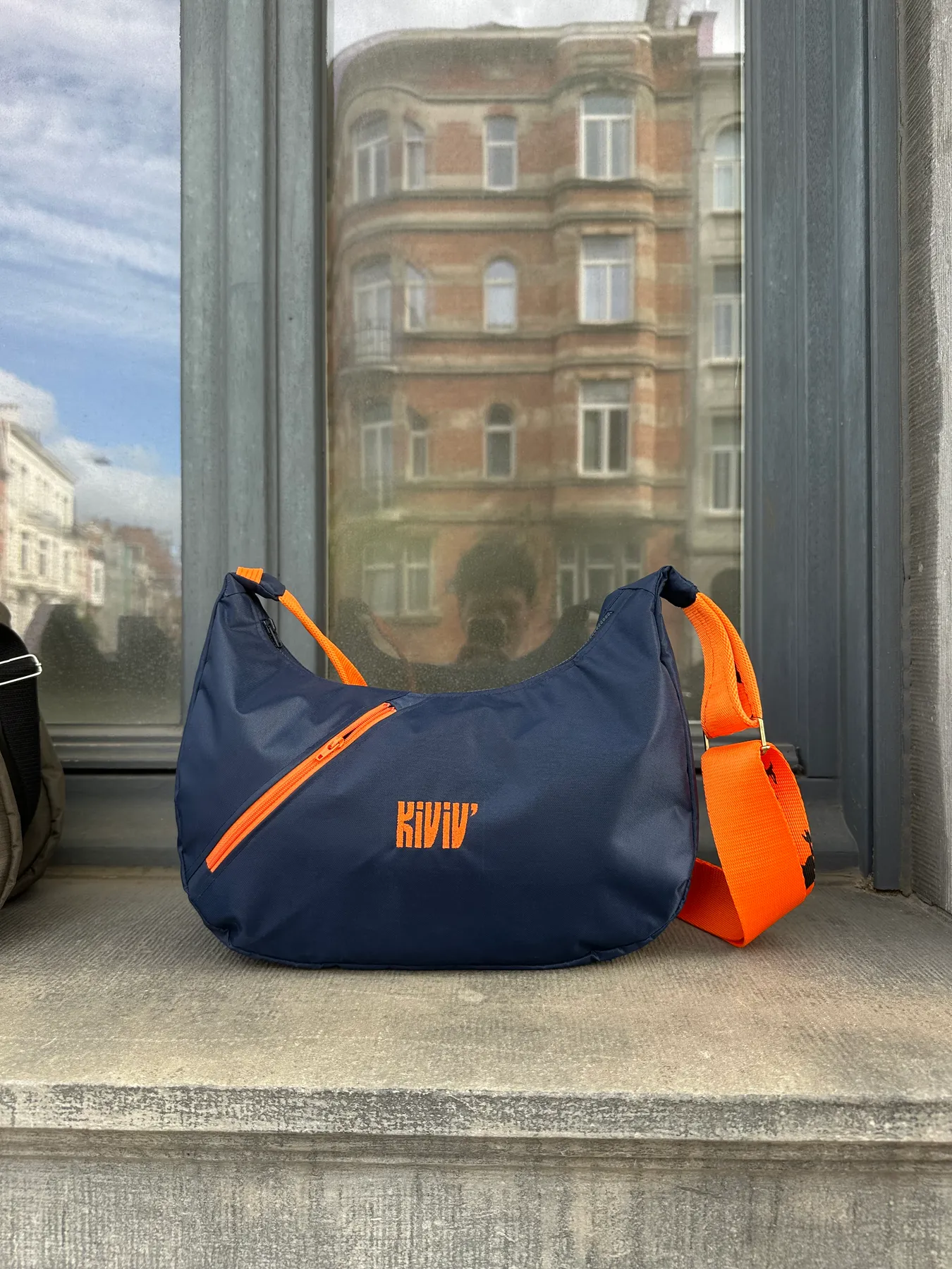 Demi-lune — Marine & Orange