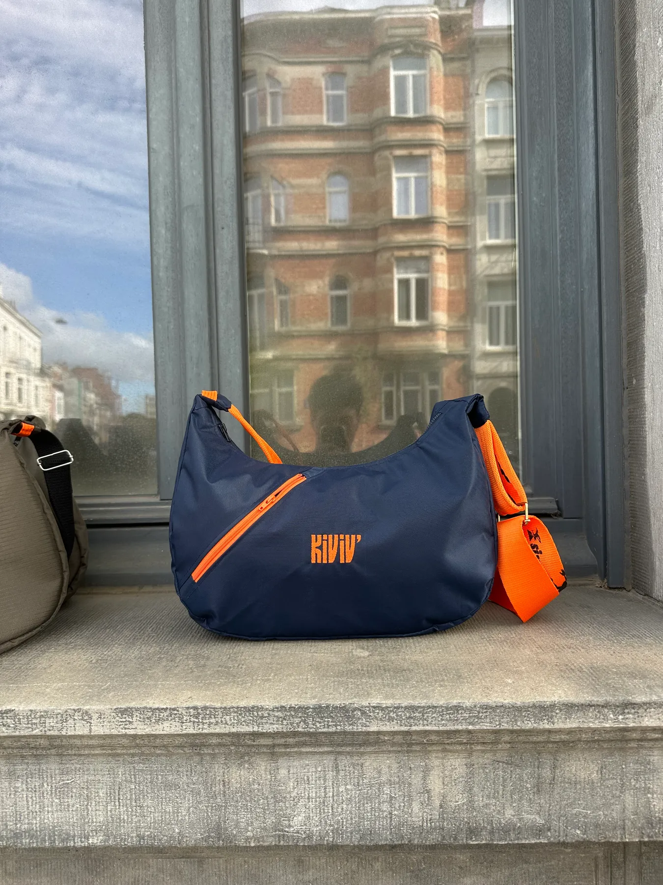 Demi-lune — Marine & Orange
