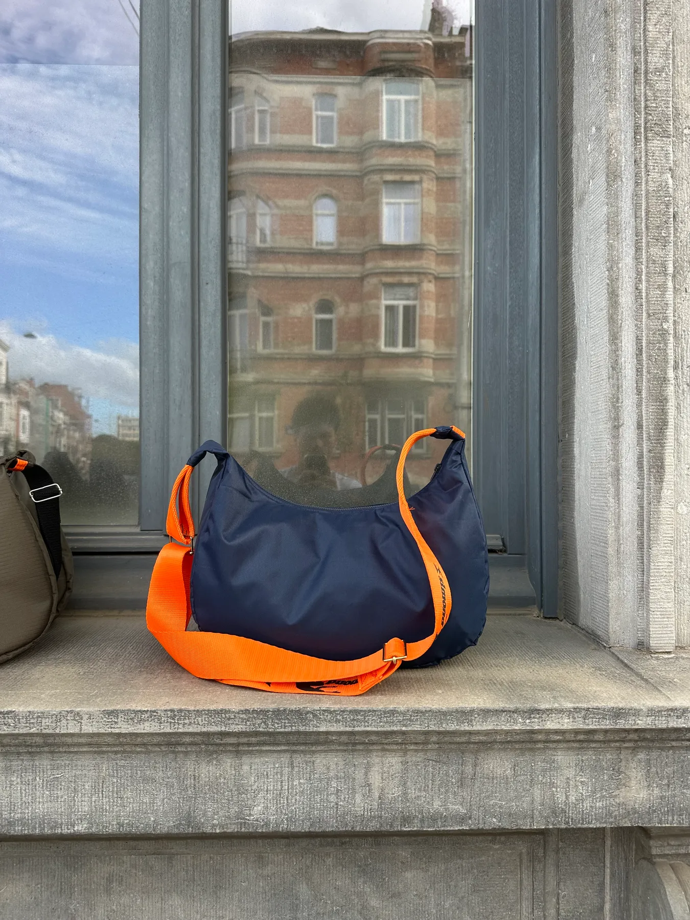 Demi-lune — Marine & Orange